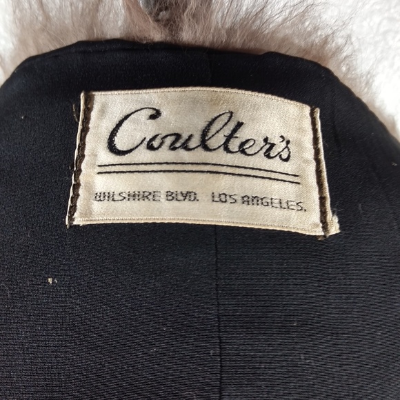 Vintage Coulter's Crystal Fox Fur Stole - Picture 2 of 5